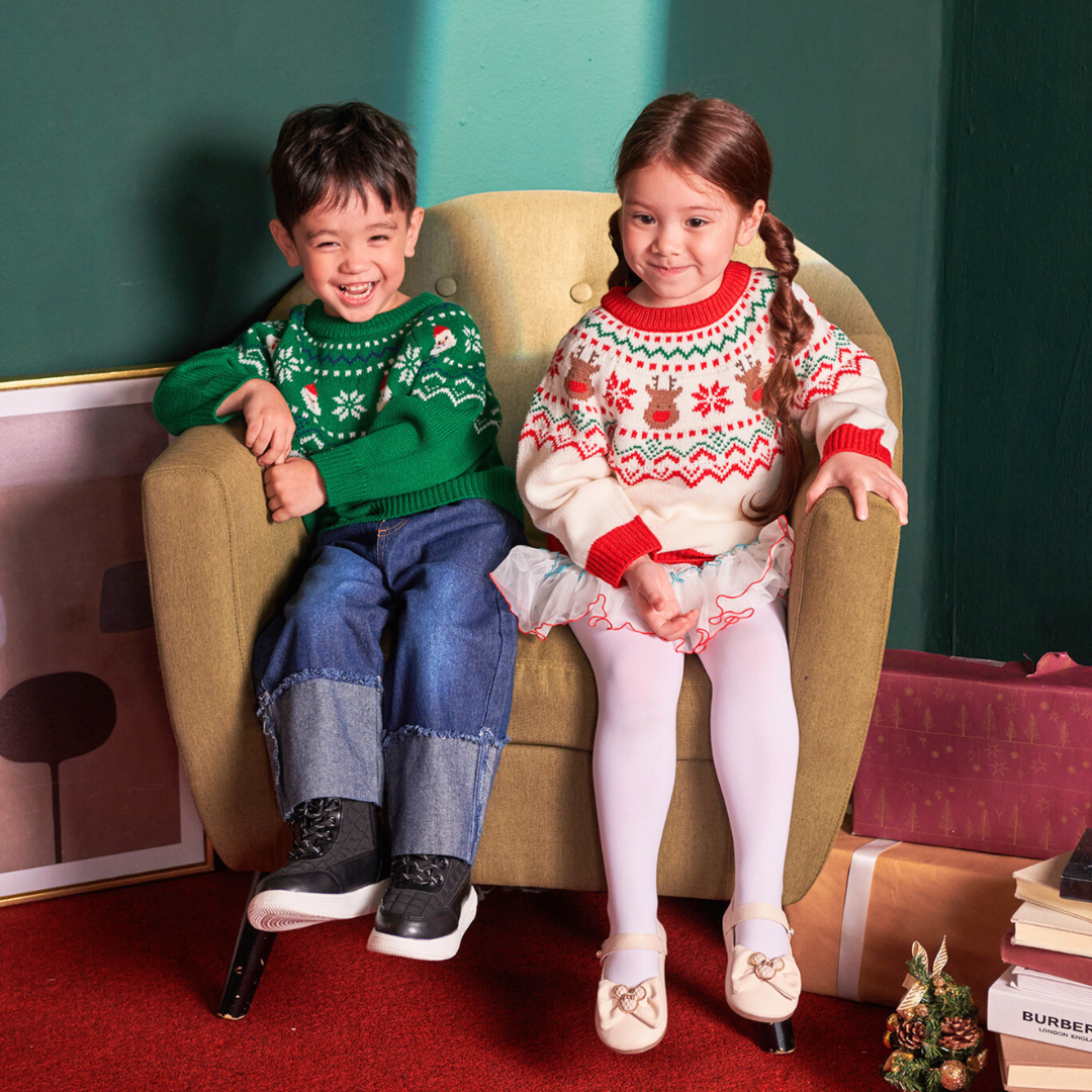 紅綠小精靈，聖誕萌翻天！